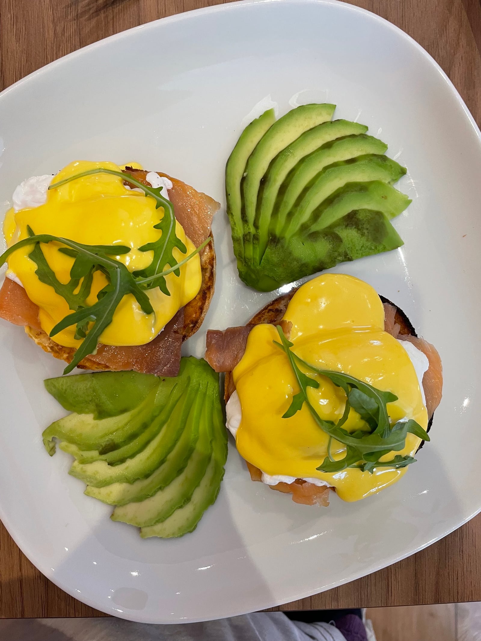 A breakfast plate at Cafe Dino